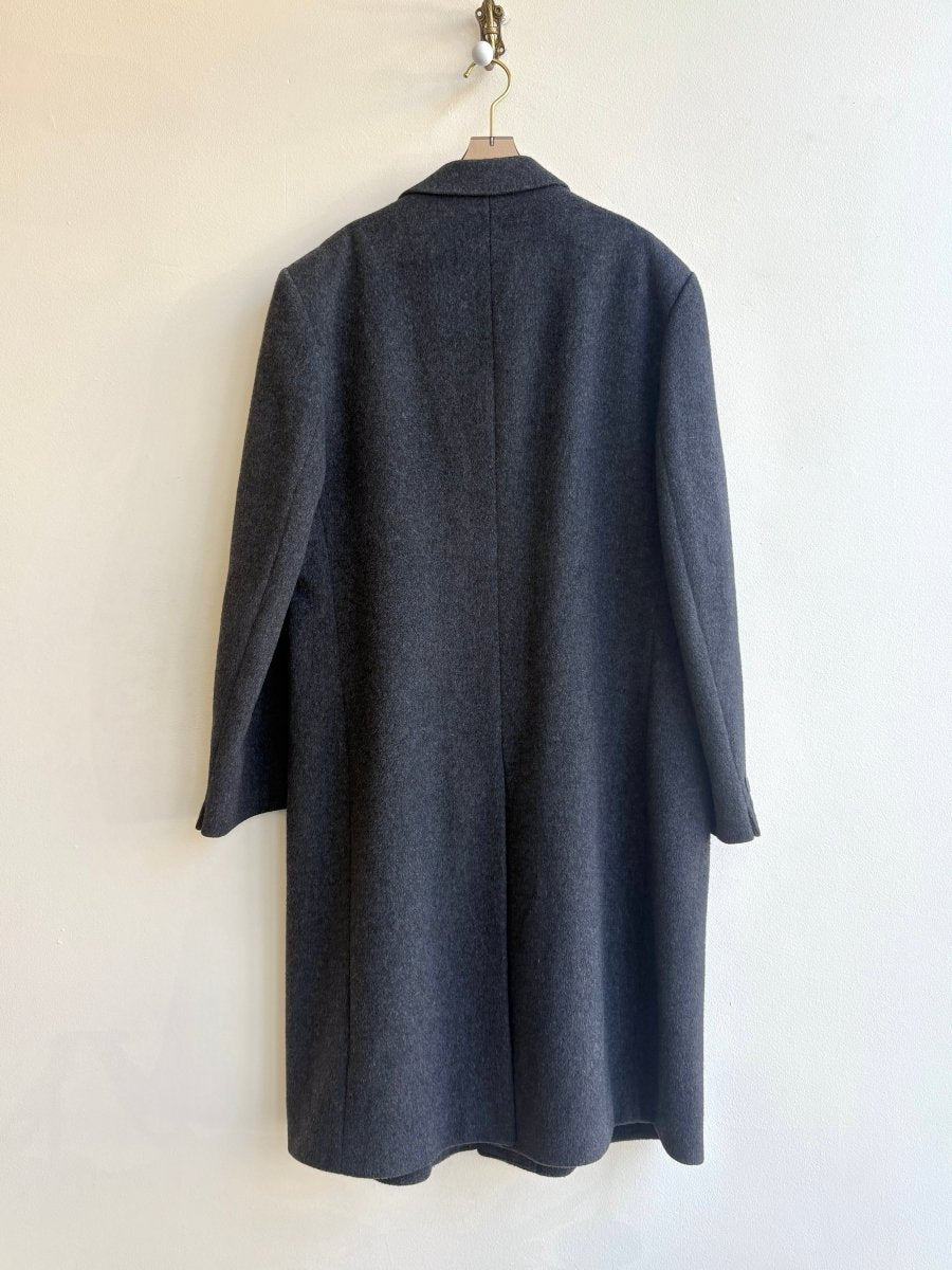 Adam Spencer | Grey Wool/Cashmere Maxi Coat (Vintage) - Made X Hudson