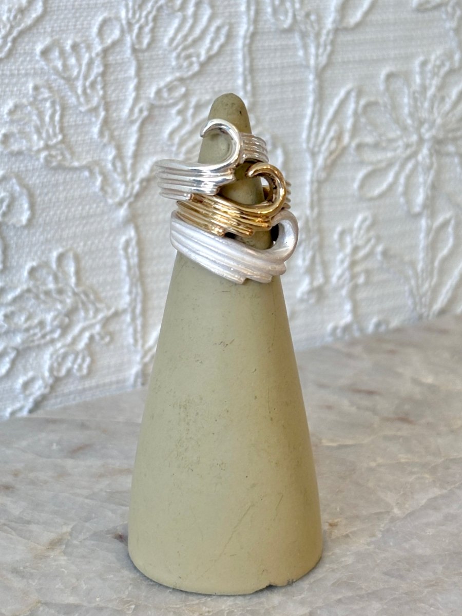 Big Wave Ring | Sterling Silver or Brass (Matte or Polish) - Made X Hudson