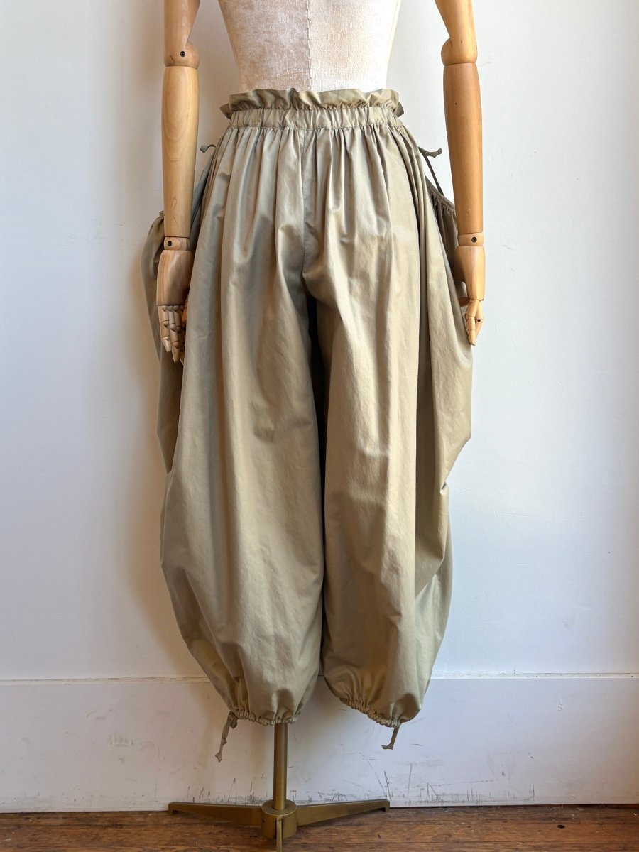 Issey Miyake | Paperbag Gathered Balloon Pant (Vintage) - Made X Hudson
