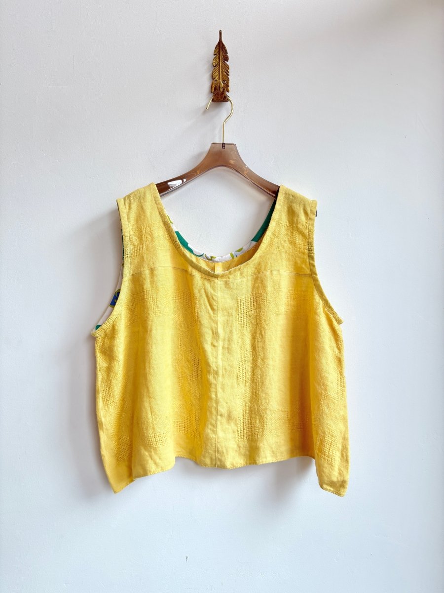 Yellow Tank Top - Made X Hudson