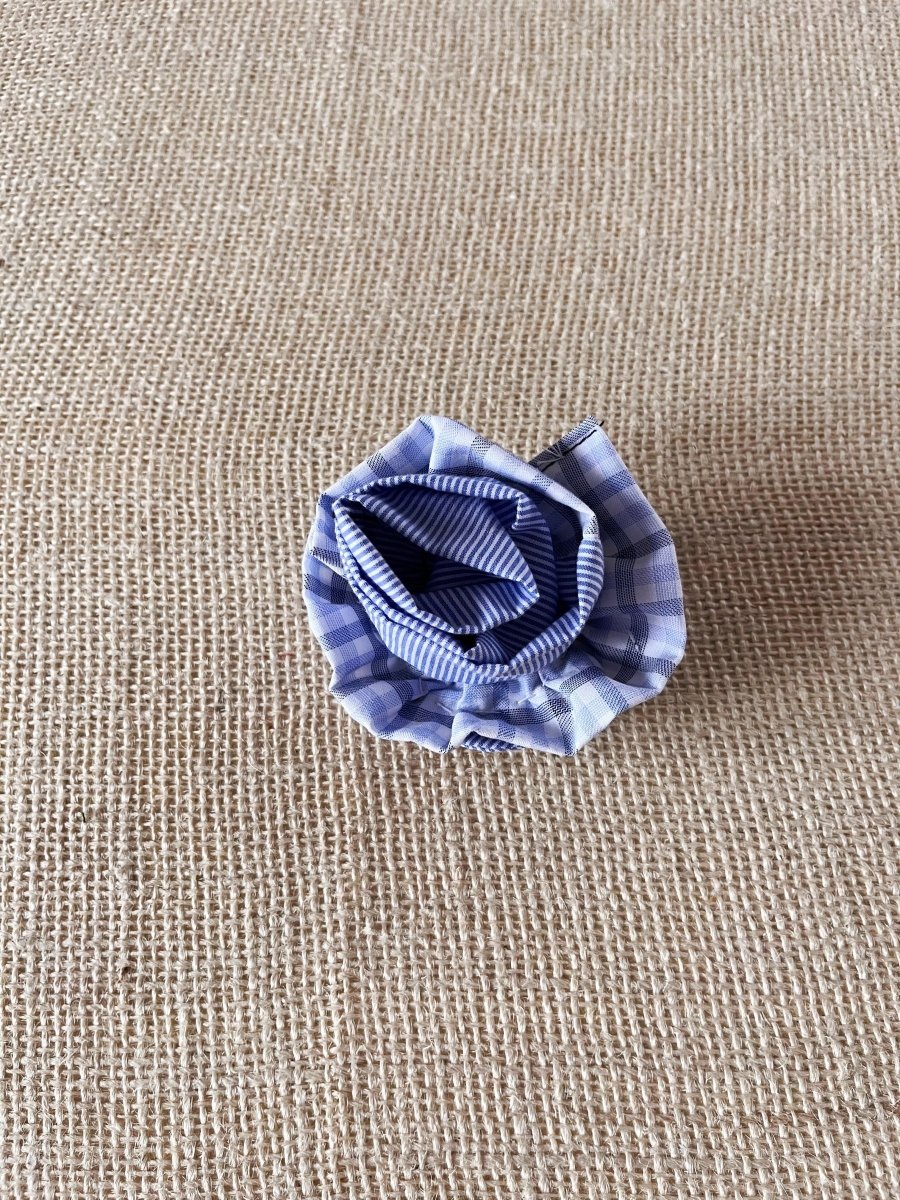 Upcycled Shirt Flower Pins (Multiple Styles) - Made X Hudson