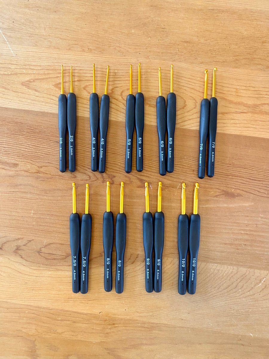 Black Crochet Hooks - Made X Hudson