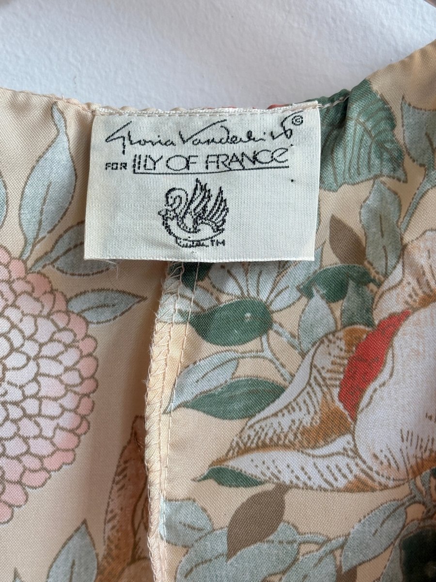 Gloria Vanderbilt | Ruffled Bouquet Dress (Vintage) - Made X Hudson