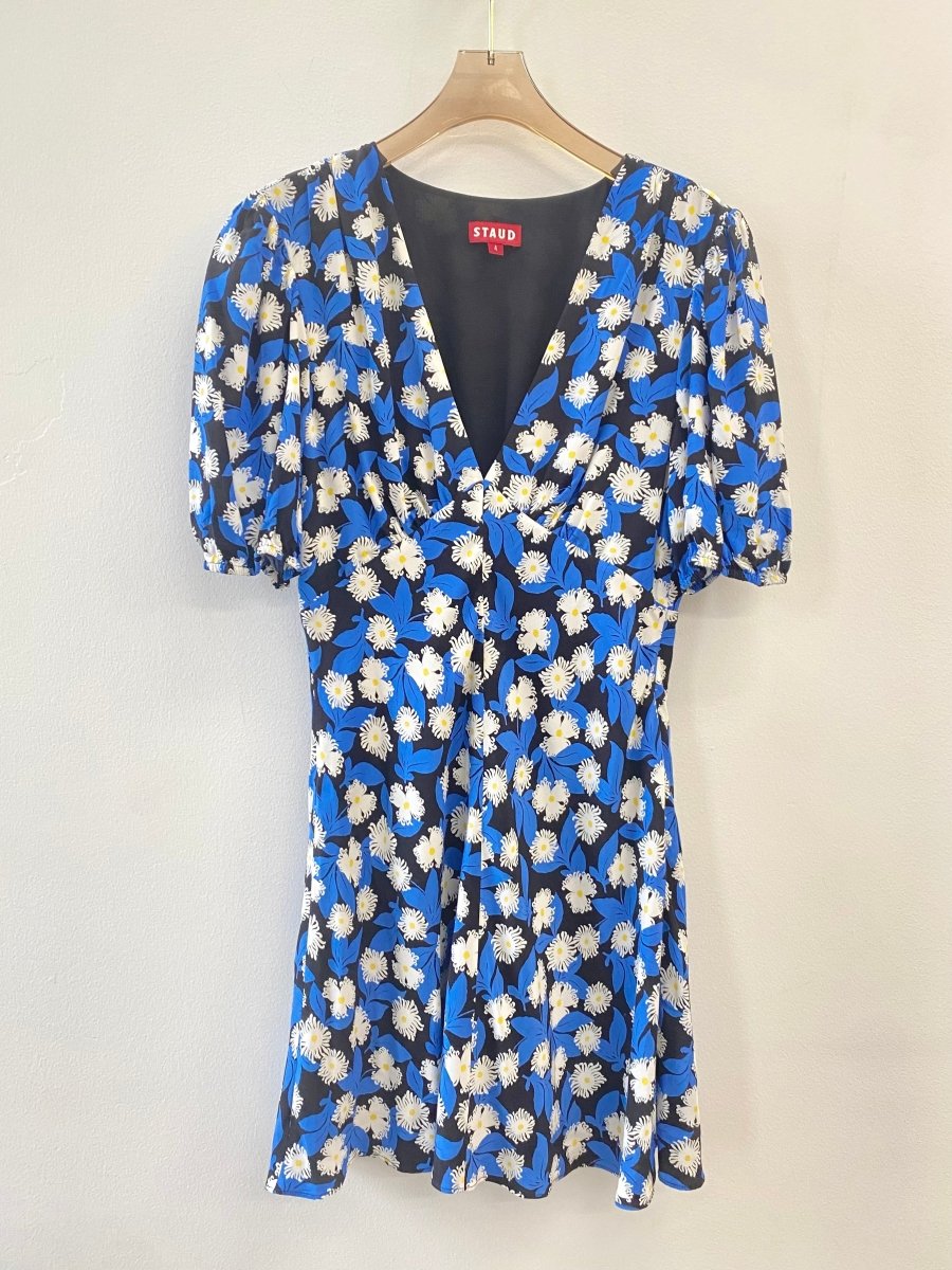Staud | Black & Blue Daisy Cocktail (Vintage) - Made X Hudson