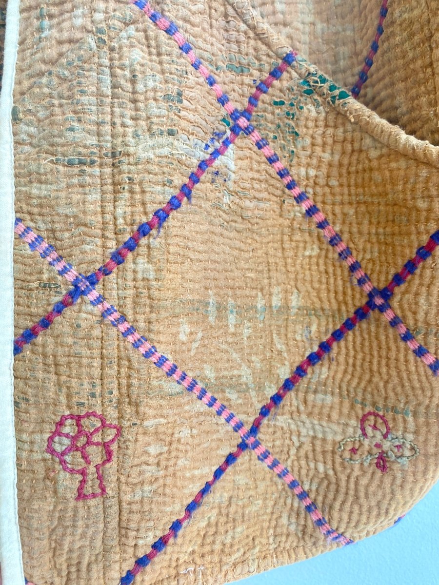 Reversible Ishani Quilted Jacket in Carmel - Made X Hudson