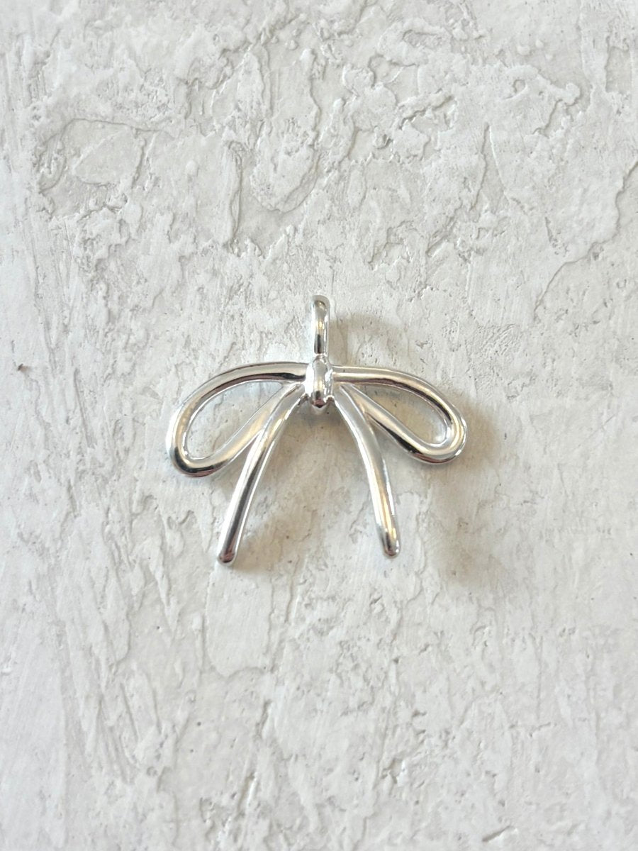 Bow Charm Pendant (Multiple Metals) - Made X Hudson