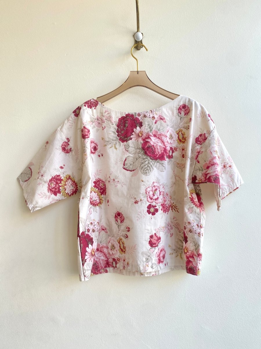 Cabbage Floral Box Top - Made X Hudson