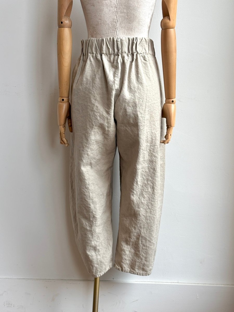 Sandstone Linen & Wool Studio Pant - Made X Hudson