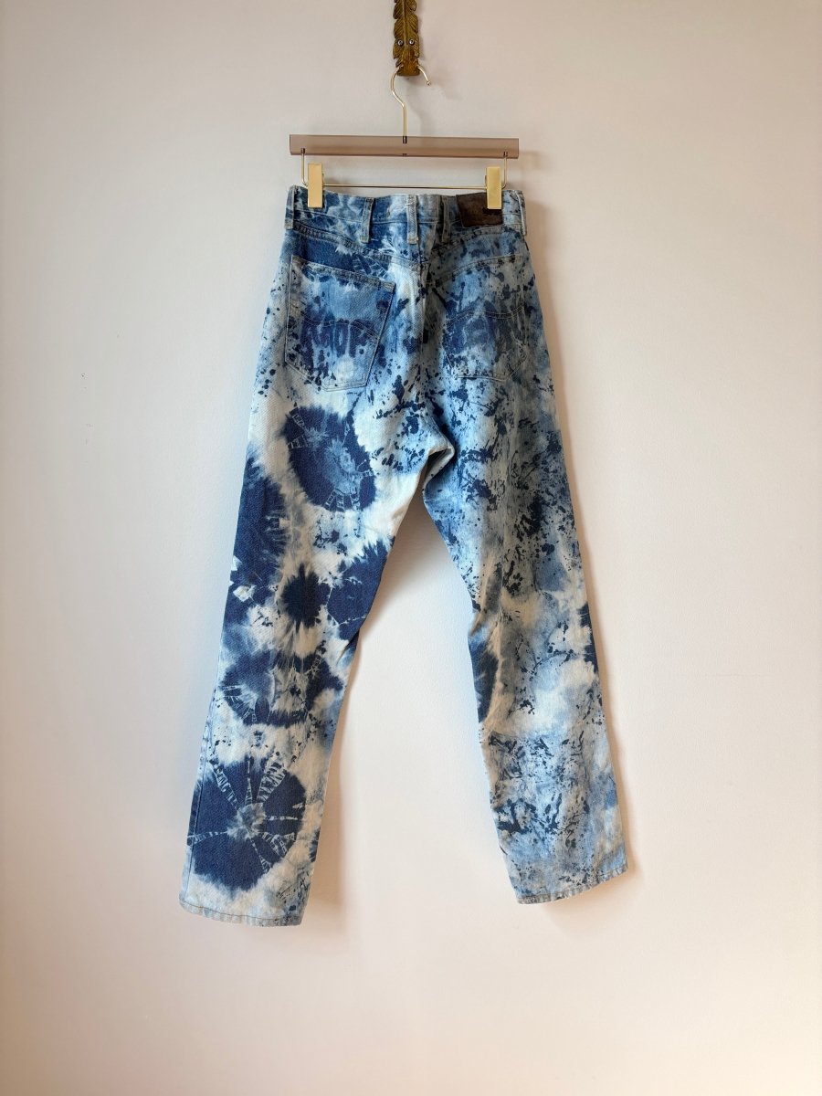 "Echo" Jeans Distressed Wash Denim (Reworked) - Made X Hudson
