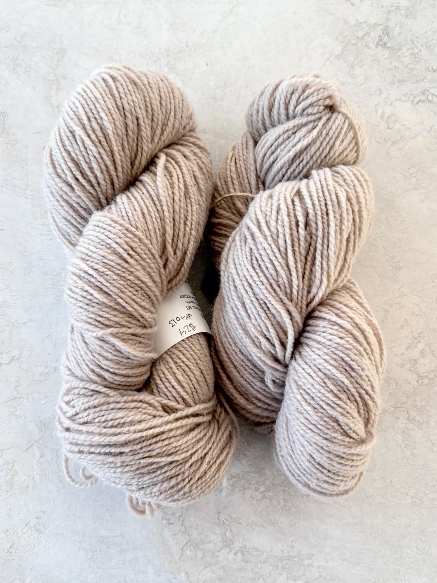 Nor’Easter Yarn | 40% Targhee, 40% Polypay, 20% Silk | DK 2 PLY (Multiple Colors) - Made X Hudson