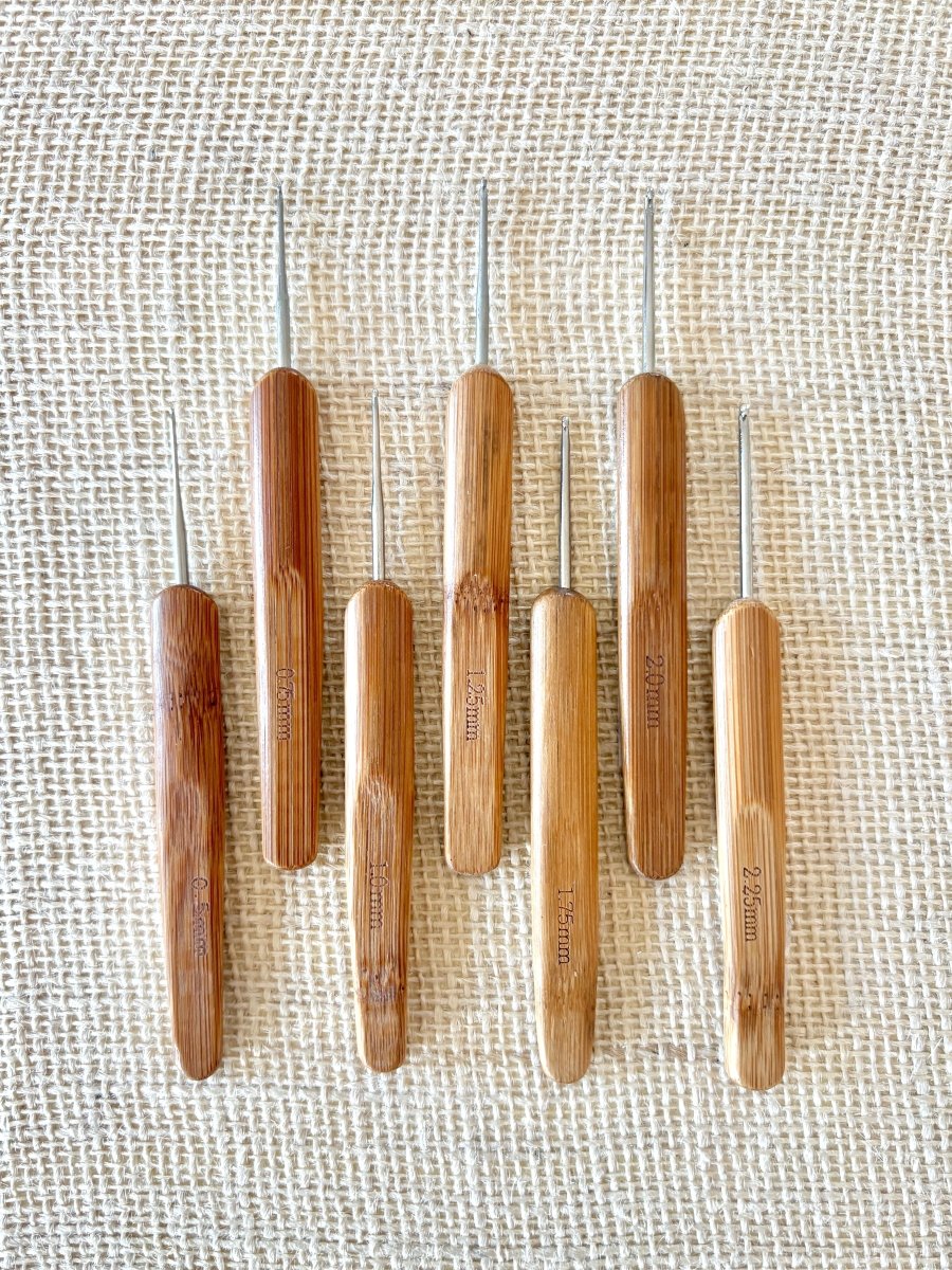 Wood Handle Crochet Hooks - Made X Hudson