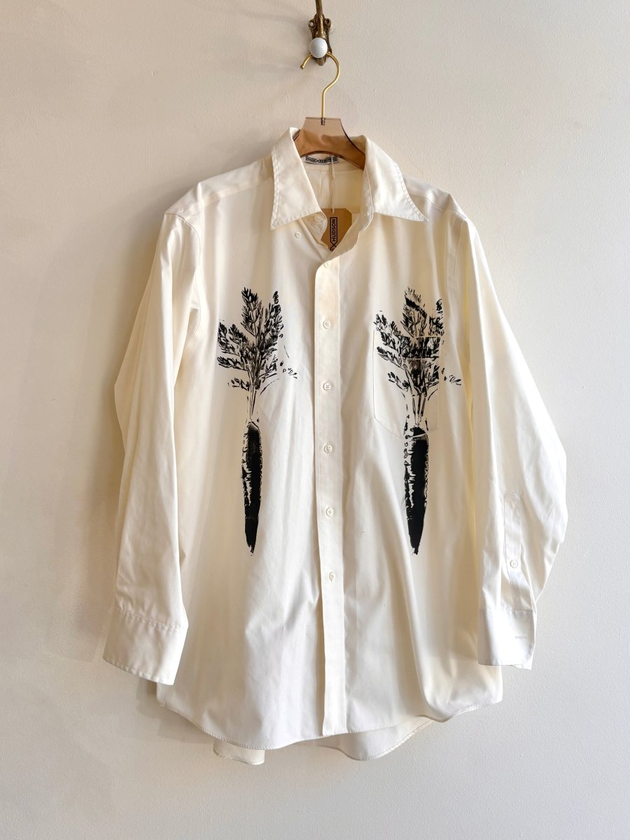“Duncan” Carrot Print Shirt (Reworked) - Made X Hudson