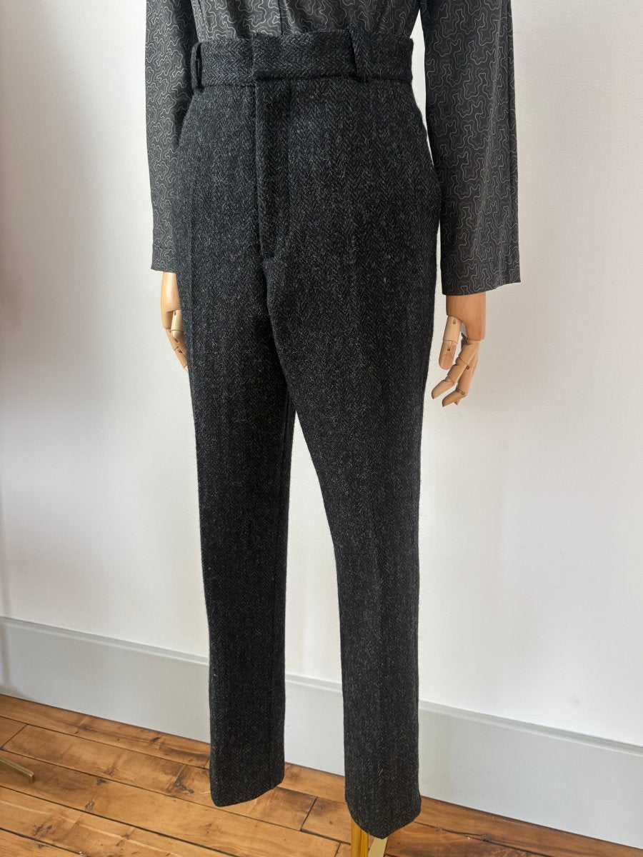 Bronwen Pant in Harris Tweed Wool - Made X Hudson