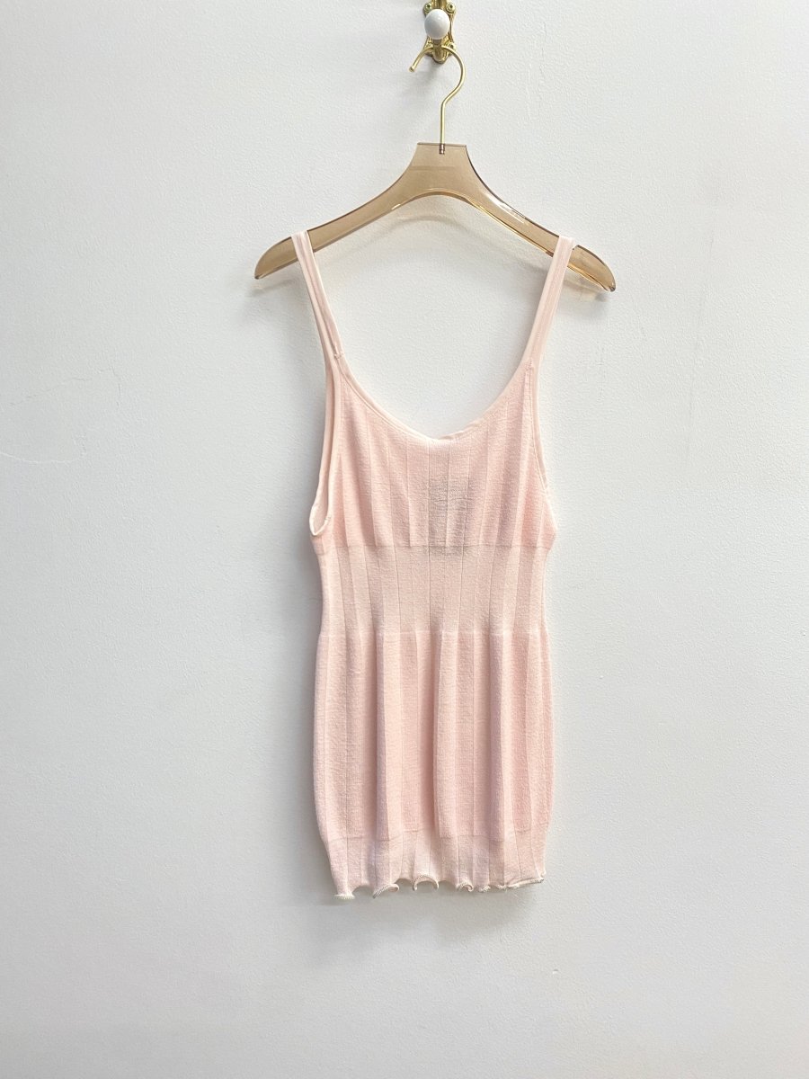 Carters | Pink Knit Tank (Vintage) - Made X Hudson