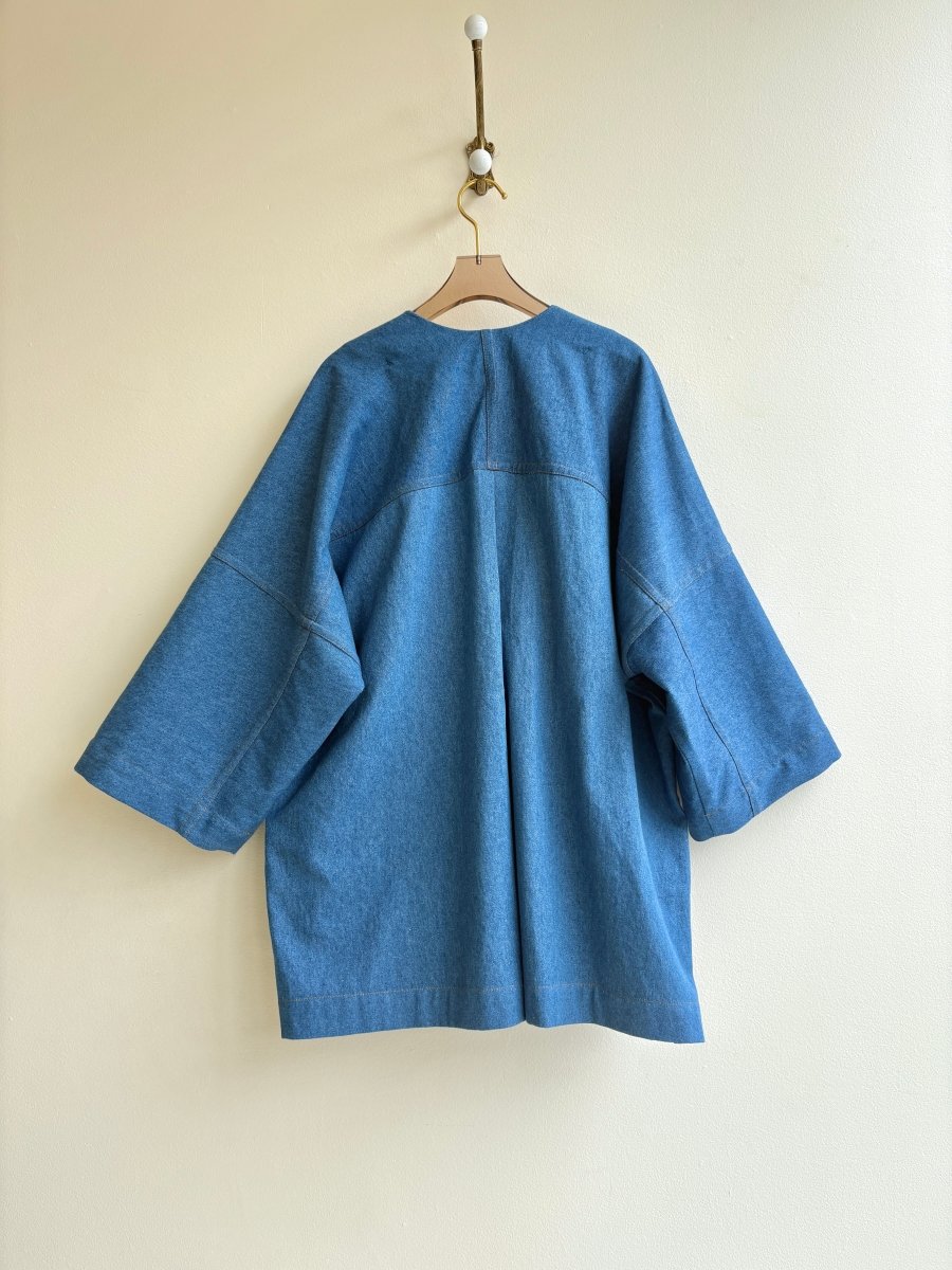 Light Wash Denim Chore Jacket - Made X Hudson