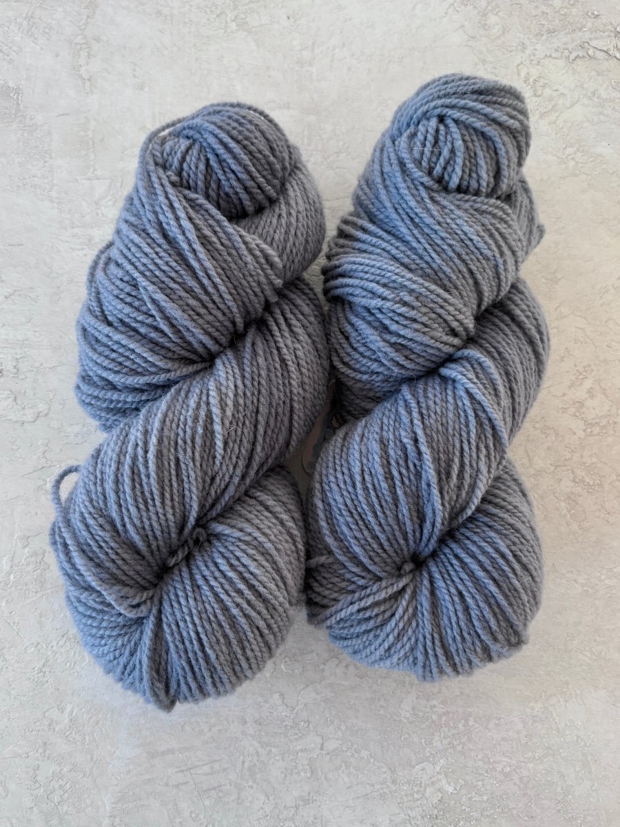 Nor’Easter Yarn | 40% Targhee, 40% Polypay, 20% Silk | DK 2 PLY (Multiple Colors) - Made X Hudson