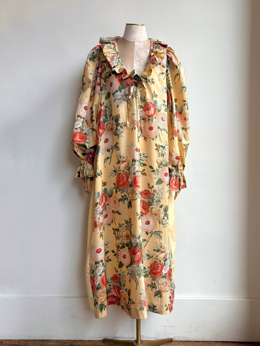Gloria Vanderbilt | Ruffled Bouquet Dress (Vintage) - Made X Hudson