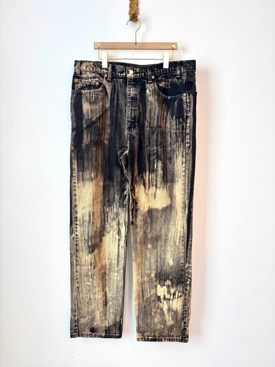 Motion Blur Black Levi's | Hand Painted (Reworked) - Made X Hudson