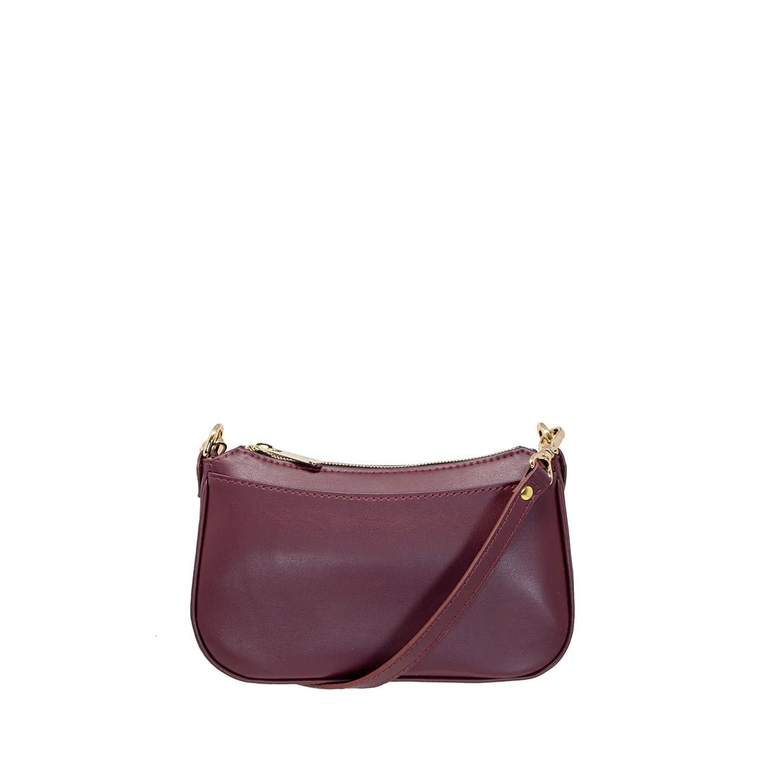 Nines Grape Bag in Burgundy - Made X Hudson