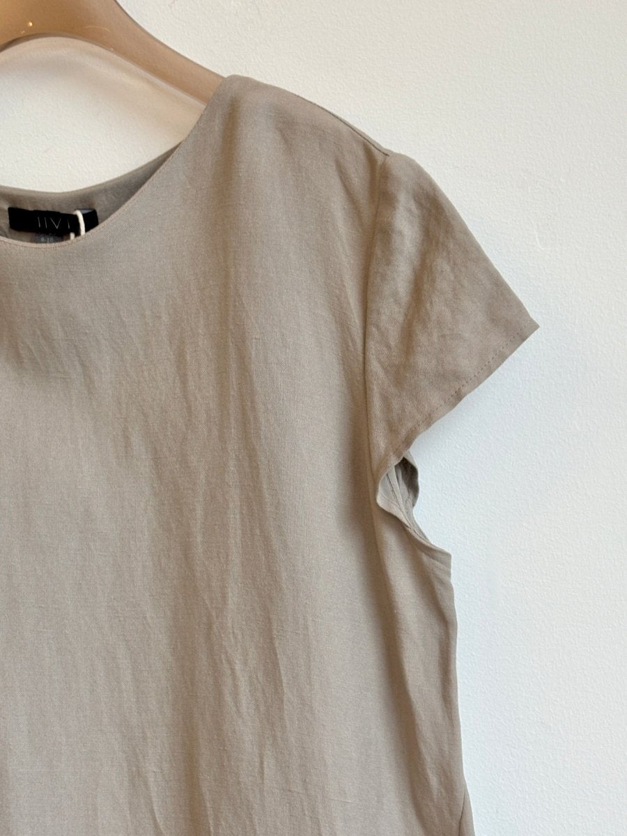 Hem Dress Dove Grey - Made X Hudson