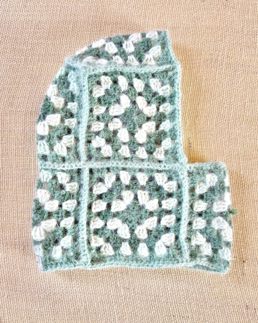 Mint and Soft Sage Balaclava - Made X Hudson