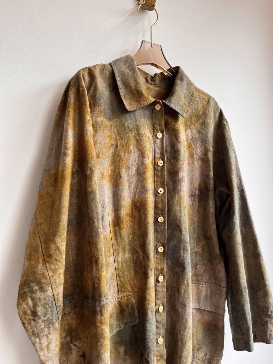 Hand - Dyed Moss Stone Linen - Blend Set (Reworked) - Made X Hudson