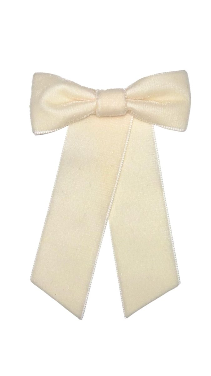 Somewhere Single Bow Hair Clips (More Colors) - Made X Hudson
