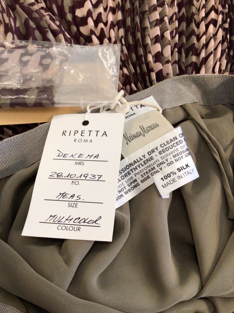 Ripetta Roma | Silk Skirt (Vintage) - Made X Hudson