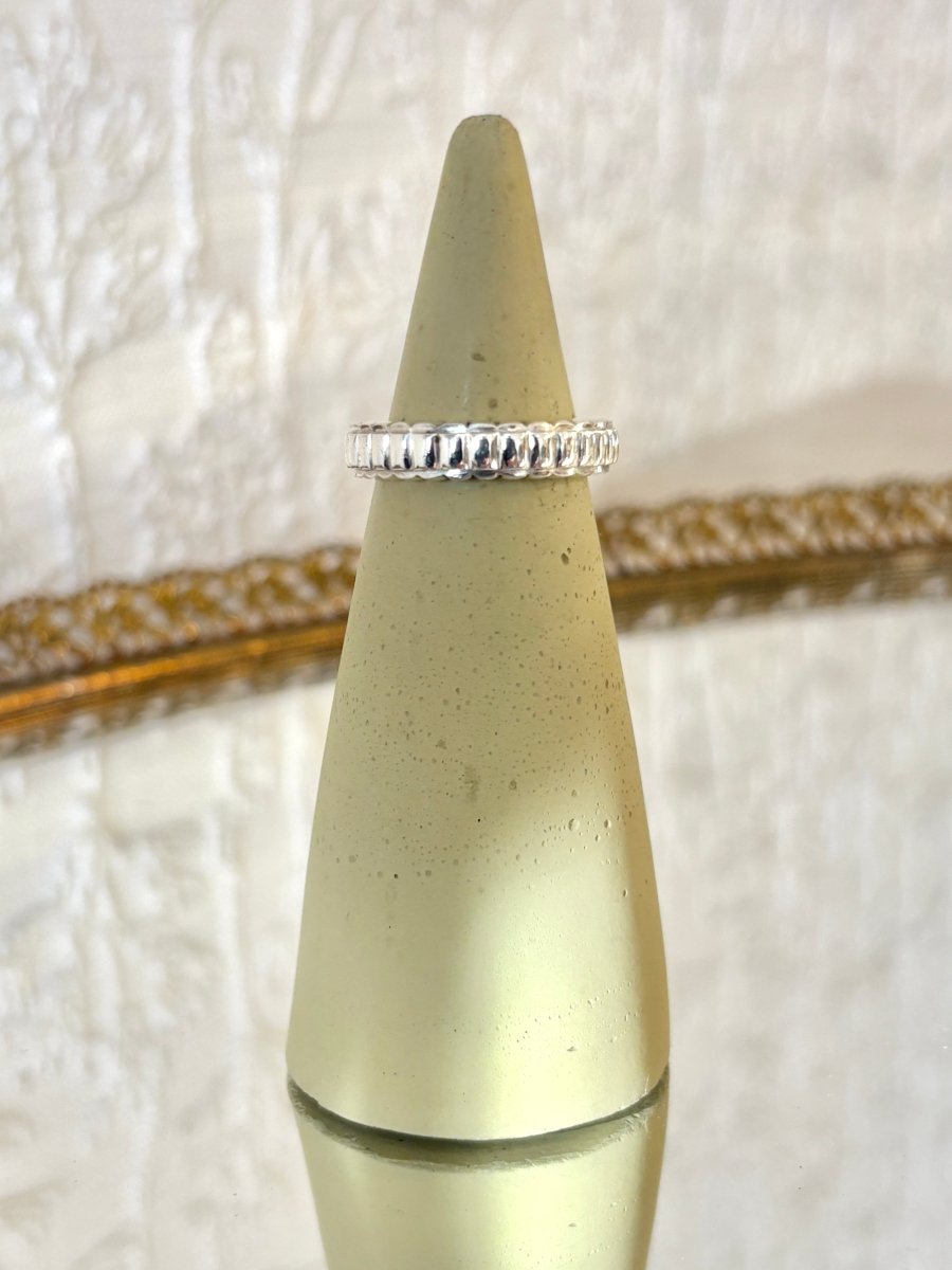 Barrel Sterling Silver Ring - Made X Hudson