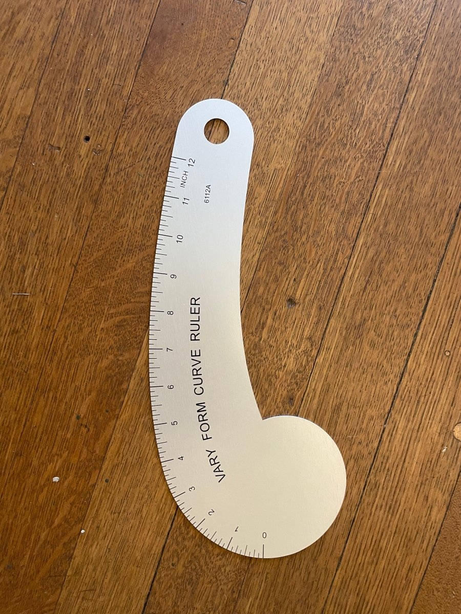 French Curve Pattern Ruler - Made X Hudson