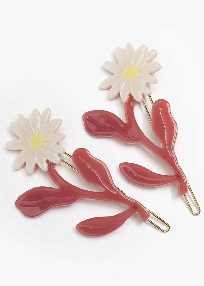 Marguerite Barrette Hair Clip - Made X Hudson