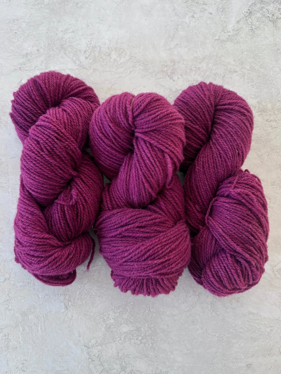 Nor’Easter Yarn | 40% Targhee, 40% Polypay, 20% Silk | DK 2 PLY (Multiple Colors) - Made X Hudson