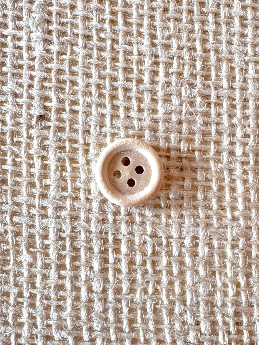 Light Wood Grain Buttons | 6 pack (Multiple Sizes) - Made X Hudson