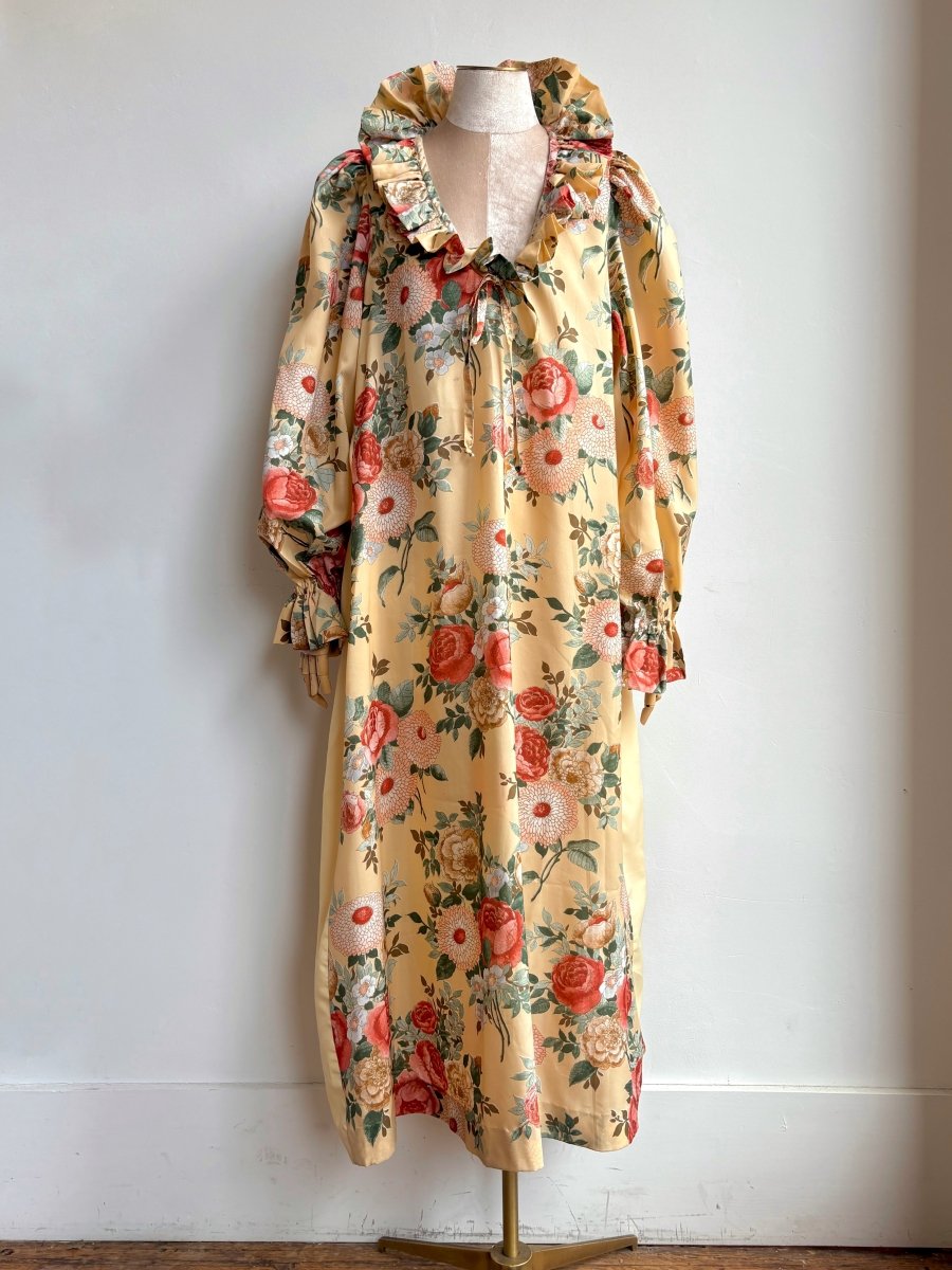 Gloria Vanderbilt | Ruffled Bouquet Dress (Vintage) - Made X Hudson