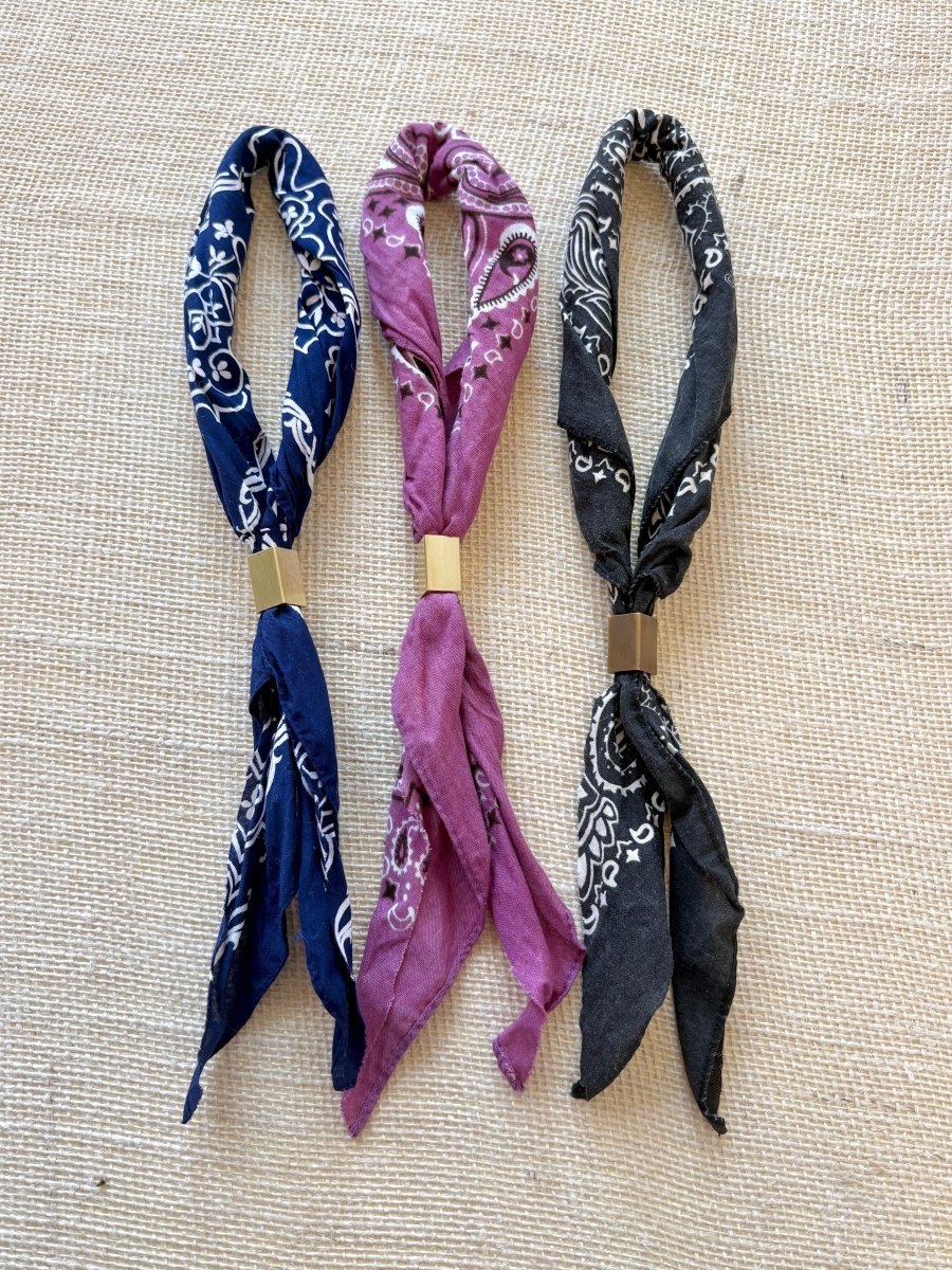 Bandana Neckerchief (Multiple Colors) - Made X Hudson