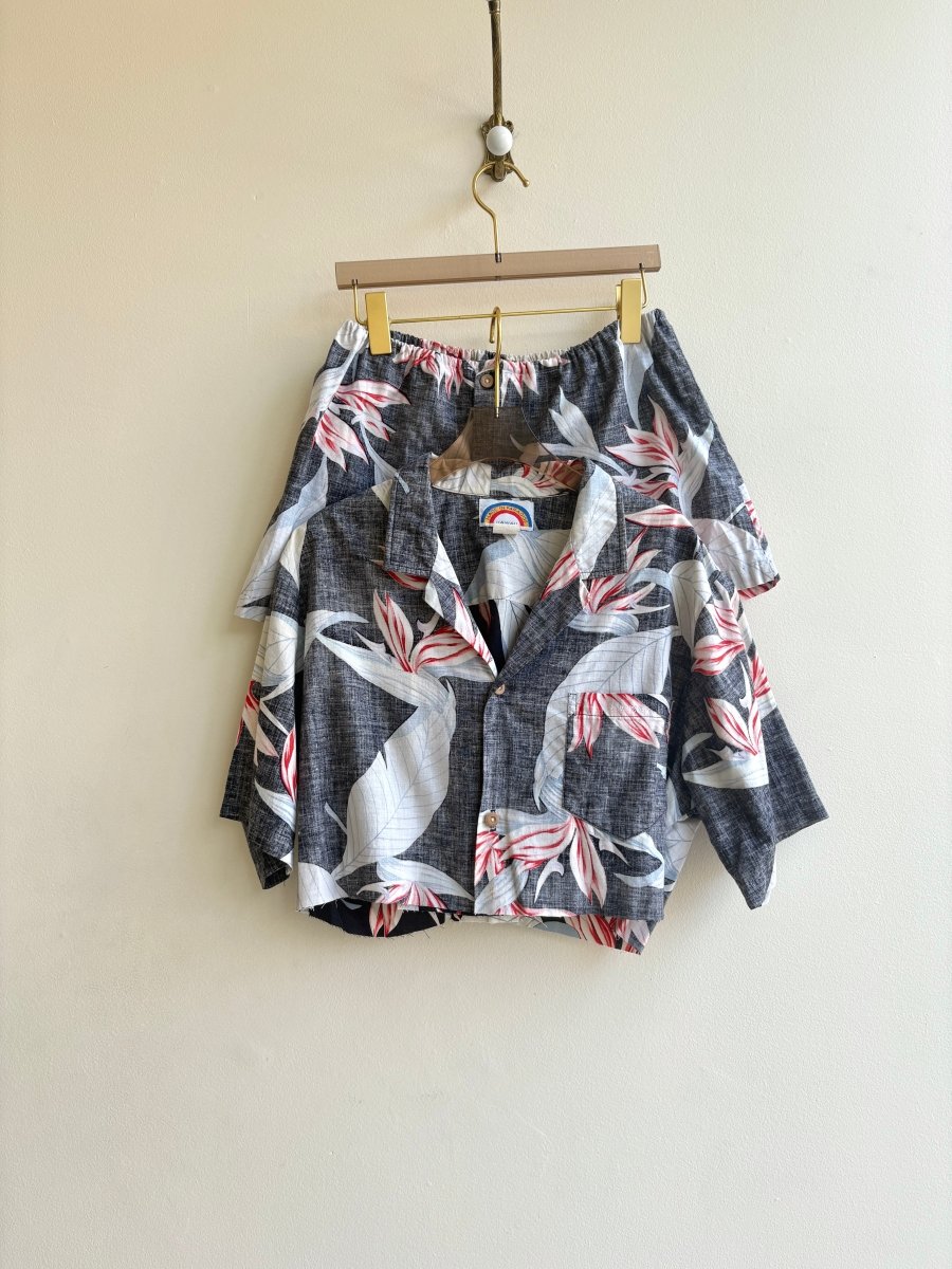 Black Floral Print Annette Set (Reworked) - Made X Hudson