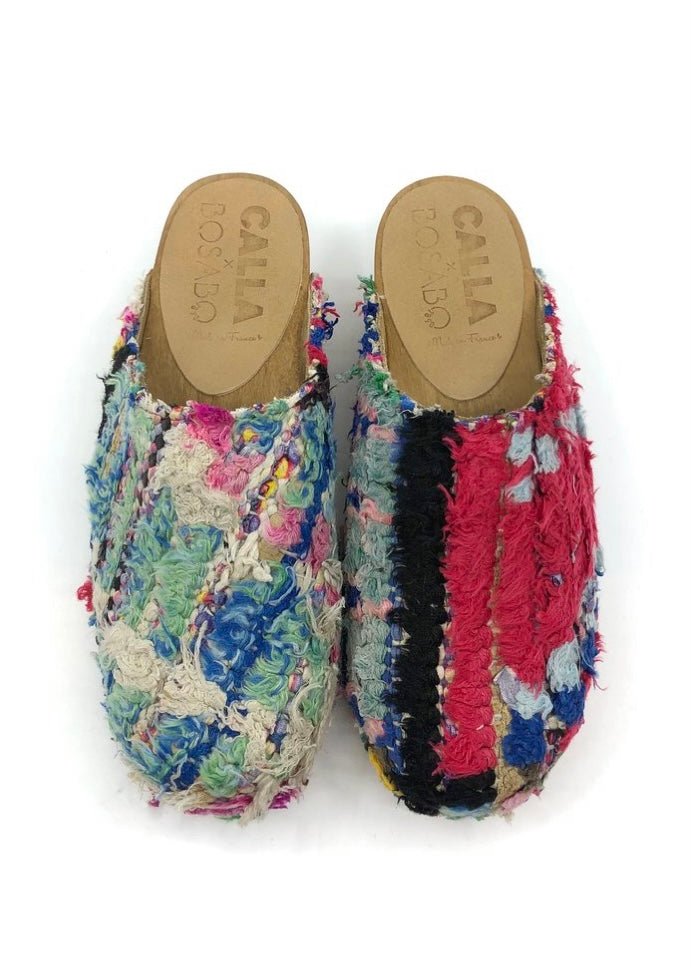 Clisson Clog “Jallais” In Colors Pink, Mint, & Blue (Size 39) - Made X Hudson