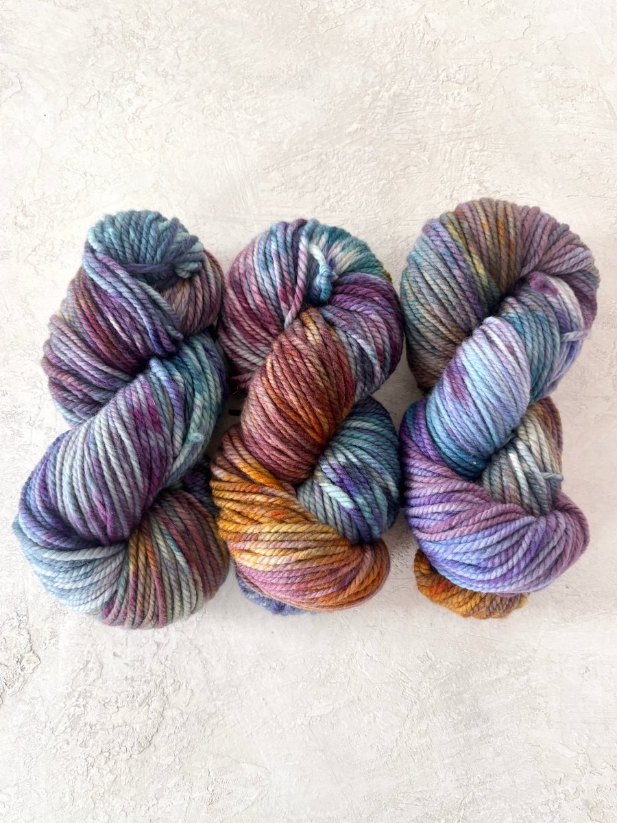American Ewe Variegated Yarn | Wool | Bulky (Multiple Colors) - Made X Hudson