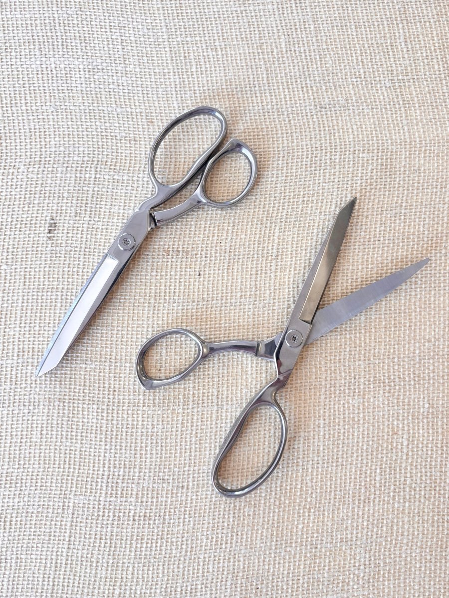 8" Silver Fabric Scissors - Made X Hudson
