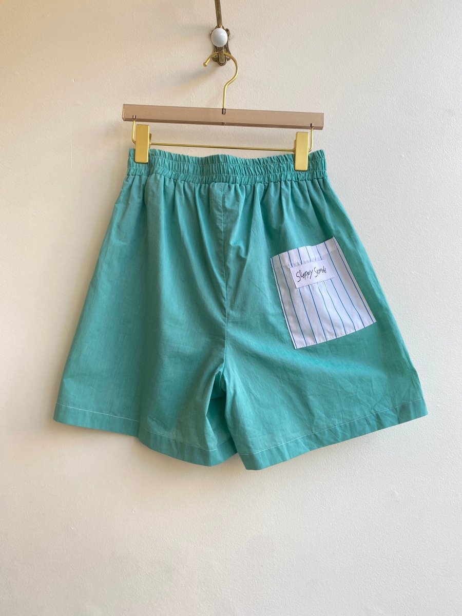 Green Boxer Shorts (Reworked) - Made X Hudson