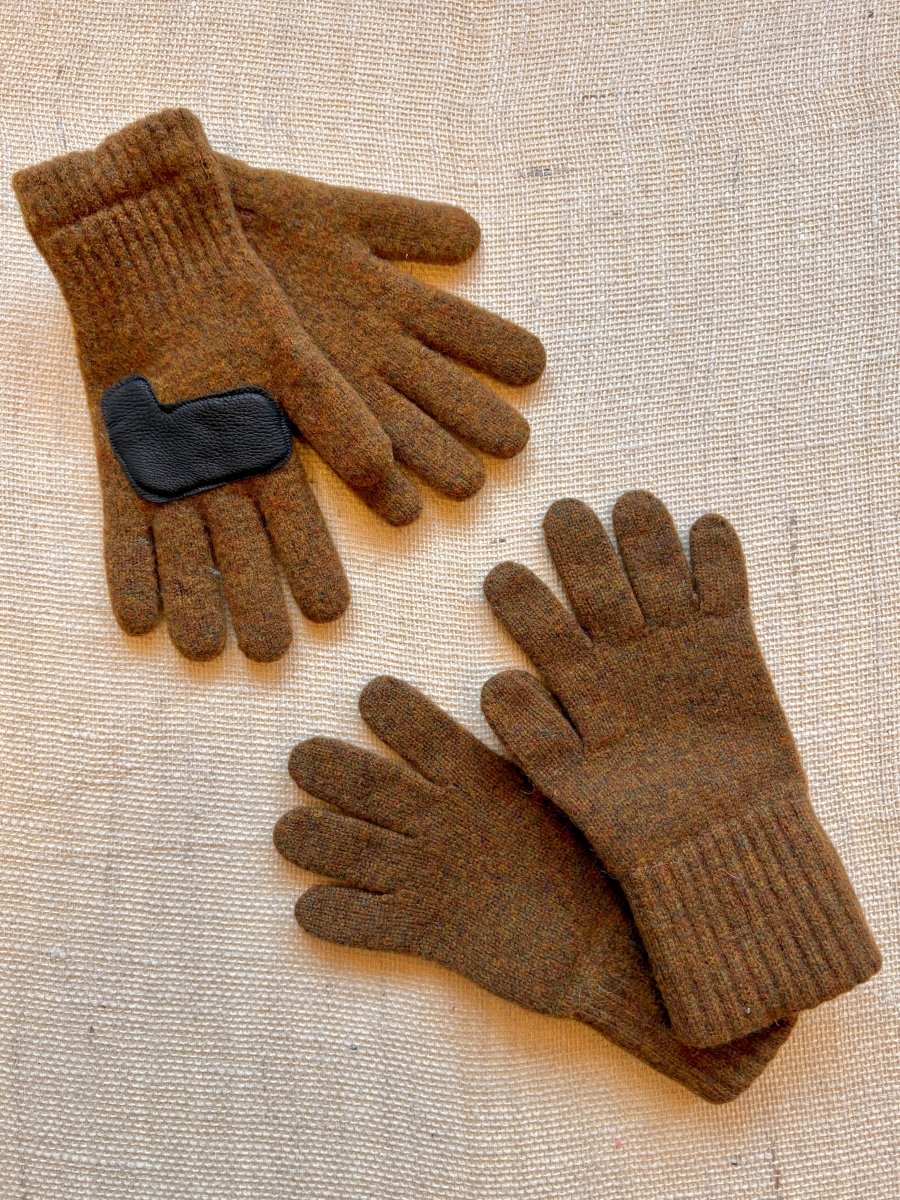 100% Shetland Wool Gloves - Made X Hudson
