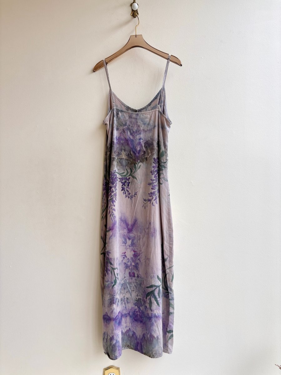 Wisteria Shift Dress | Hand Painted (Reworked) - Made X Hudson