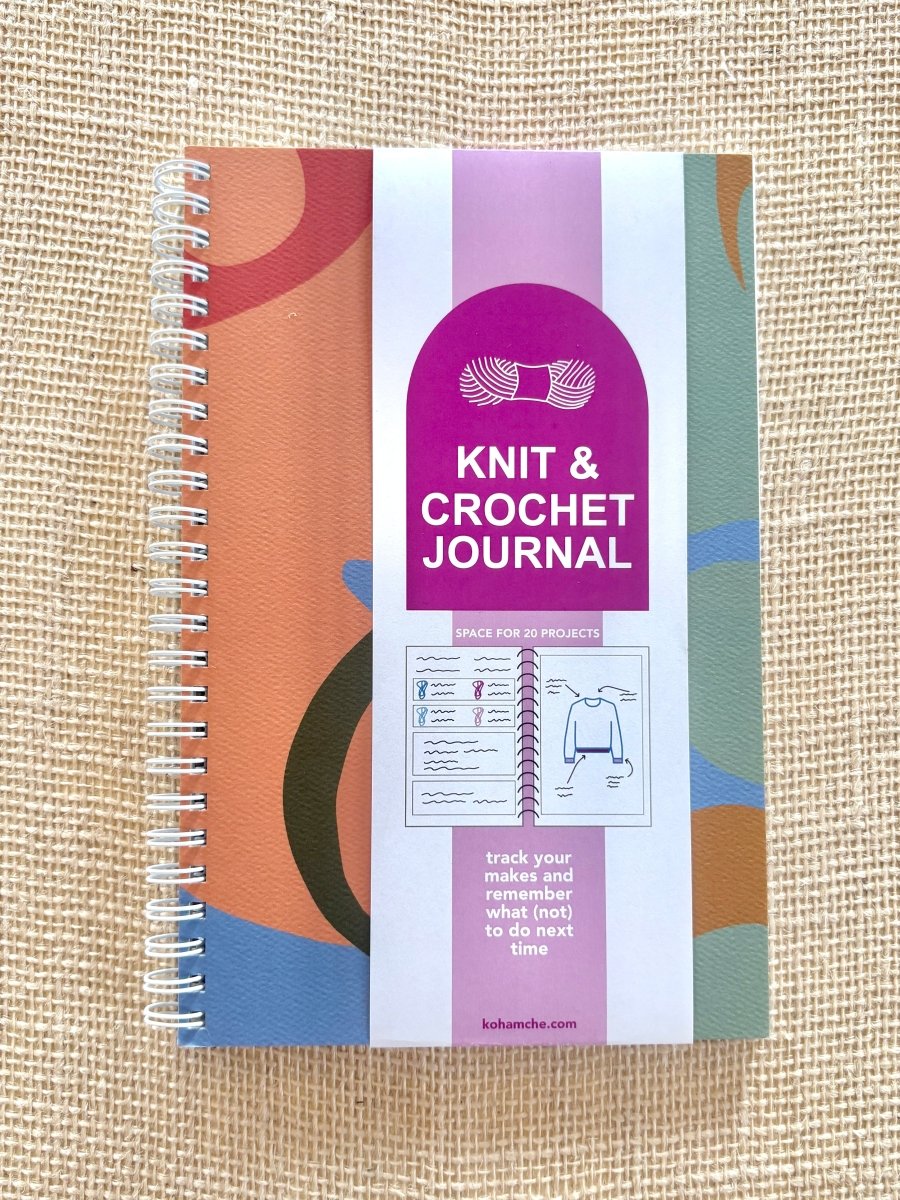 Craft Journal | Makers, Knit & Crochet, & Sewing (Multiple Colors) - Made X Hudson