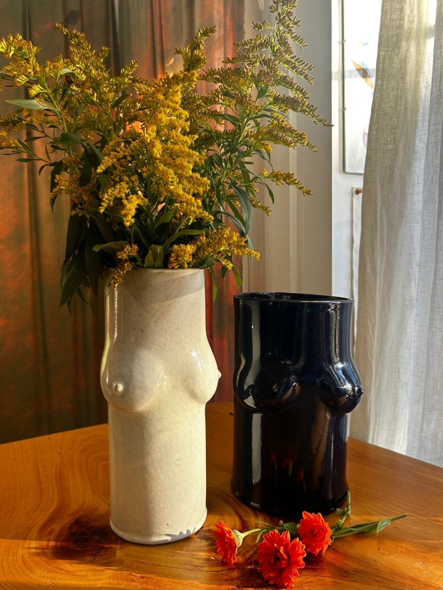 Stoneware Boob Vases - Made X Hudson