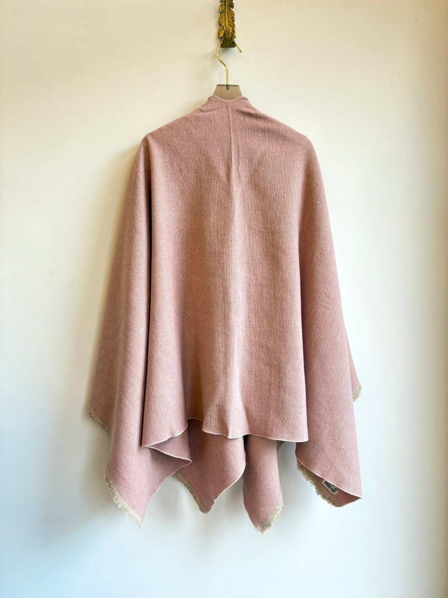 Blush & Tan Zero - Waste Reversible Cape - Made X Hudson