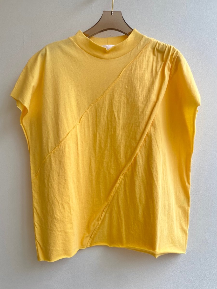 Sleeveless Tank w/ Draping (Mango) - Made X Hudson