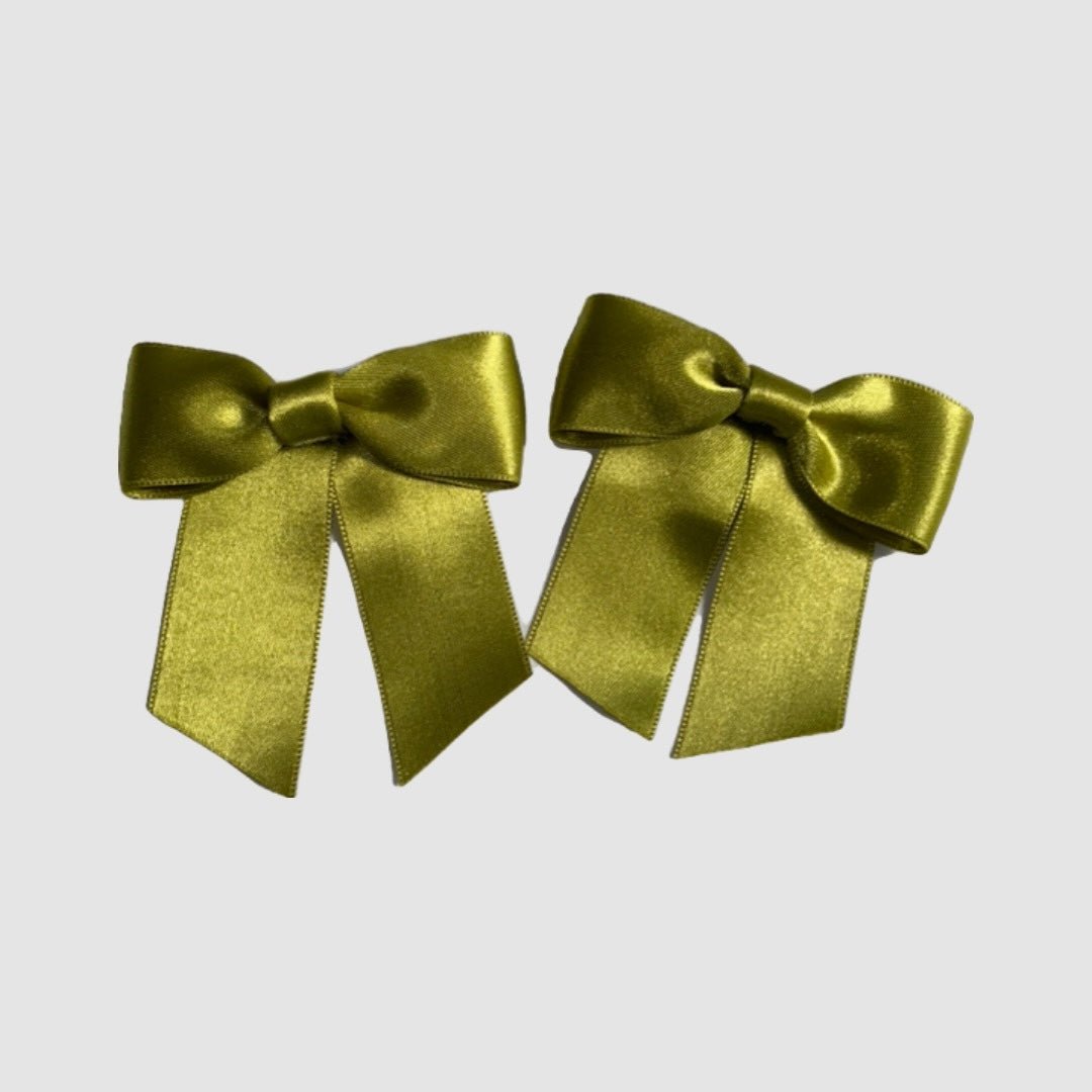 Daisies Pair Bow Hair Clips (More Colors) - Made X Hudson