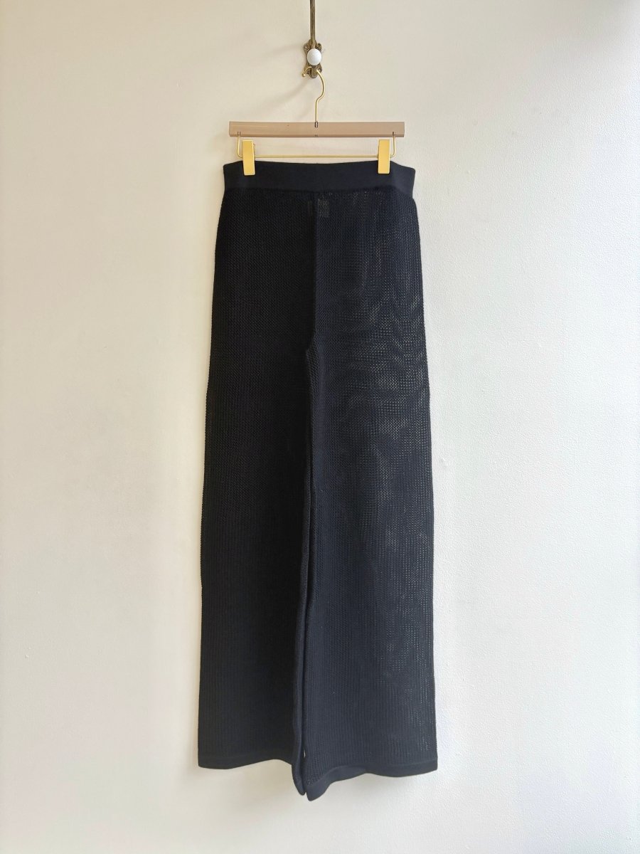Knitted Alpaca Openwork Pants (Women's) - Made X Hudson