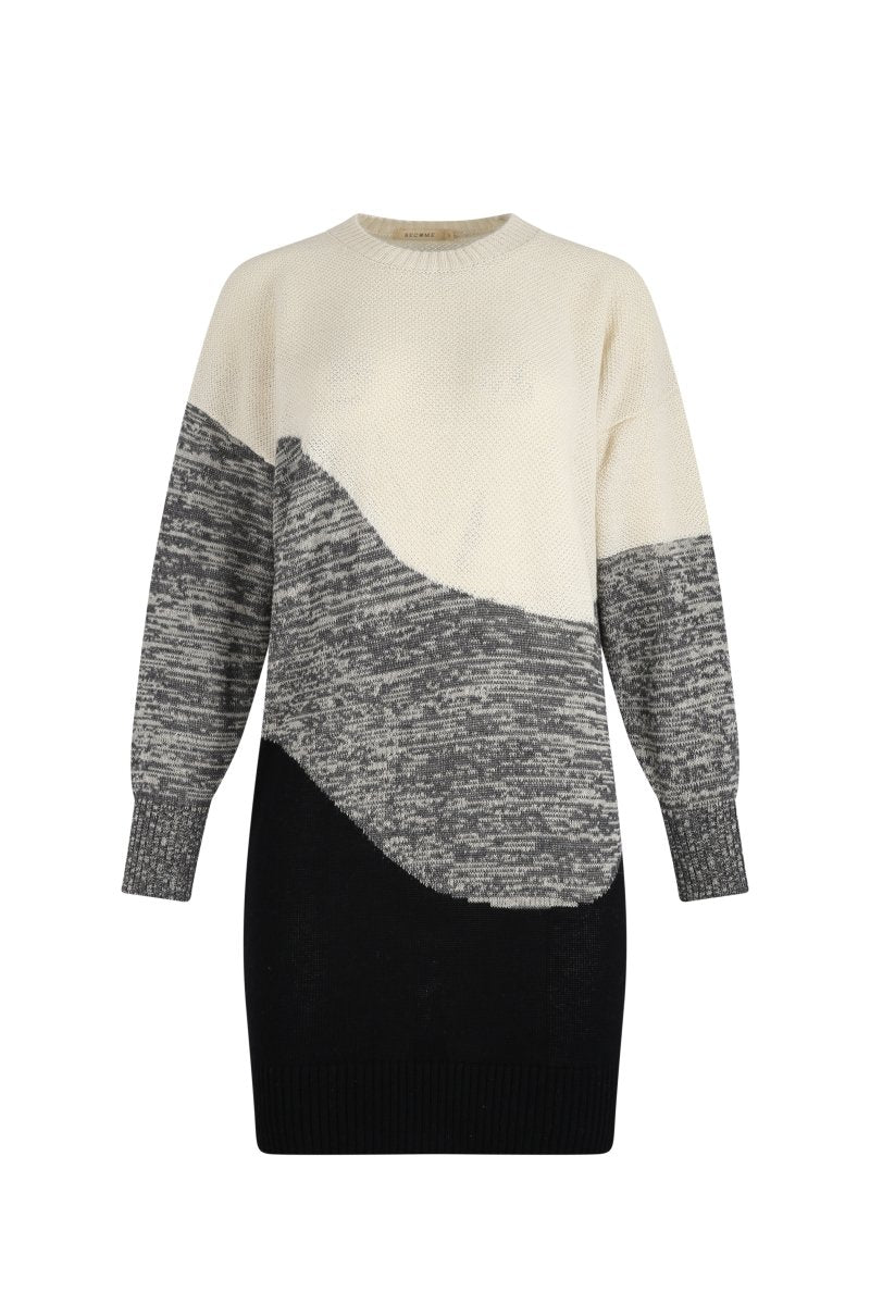 Birch & Black Tone Cocoon Knit Dress - Made X Hudson