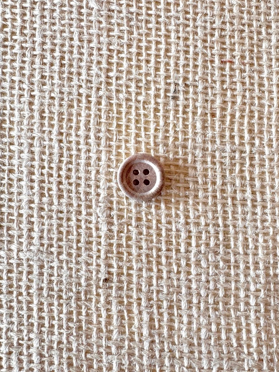 Dark Wood Grain Buttons | 6 pack (Multiple Sizes) - Made X Hudson